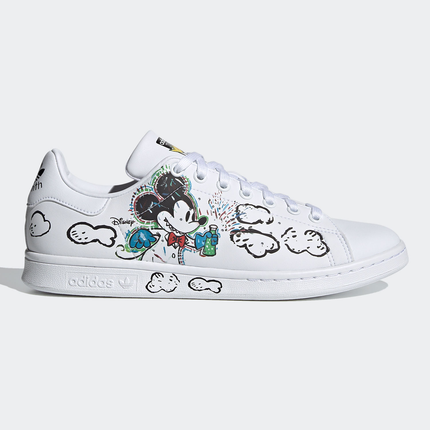 Running Gear Adidas - อาดิดาสของแท้ STAN SMITH Trefoil รองเท้าสเก็ตยูนิเซ็กซ์ GZ8841