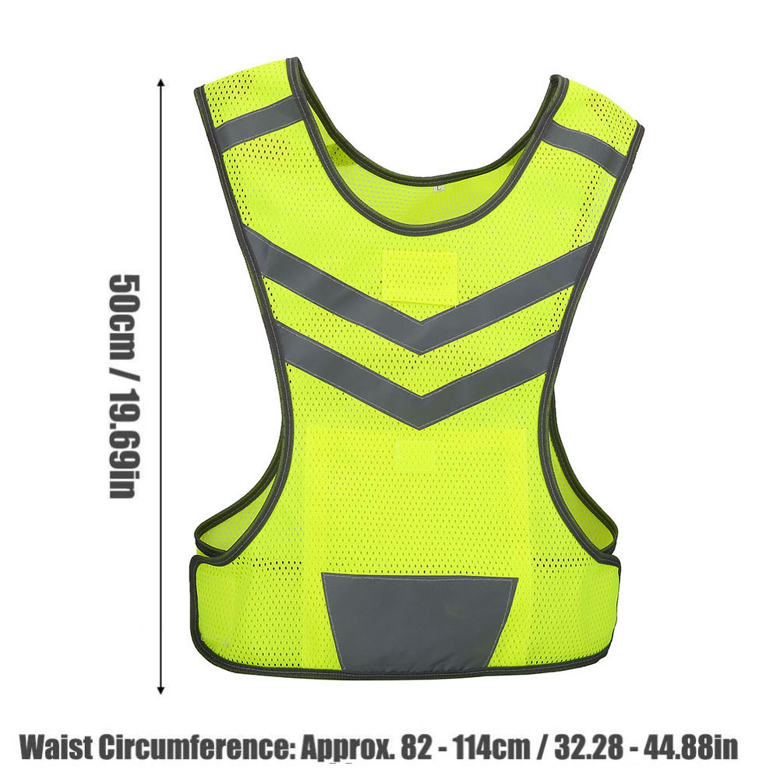 เสื้อกั๊กสะท้อนแสงแบบปรับได้สำ - Running Gear Reflective บทวิจารณ์และราคา