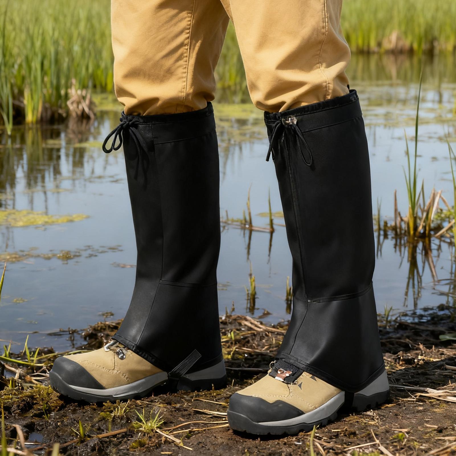 สนับแข้งกันน้ำสำหรับเดินป่า ปร - Running Gear For Rain บทวิจารณ์และราคา