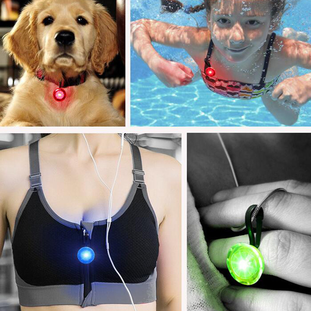 2 ชิ้น ไฟ LED ขนาดเล็ก สว่างพิ - Running Gear For Rain บทวิจารณ์และราคา