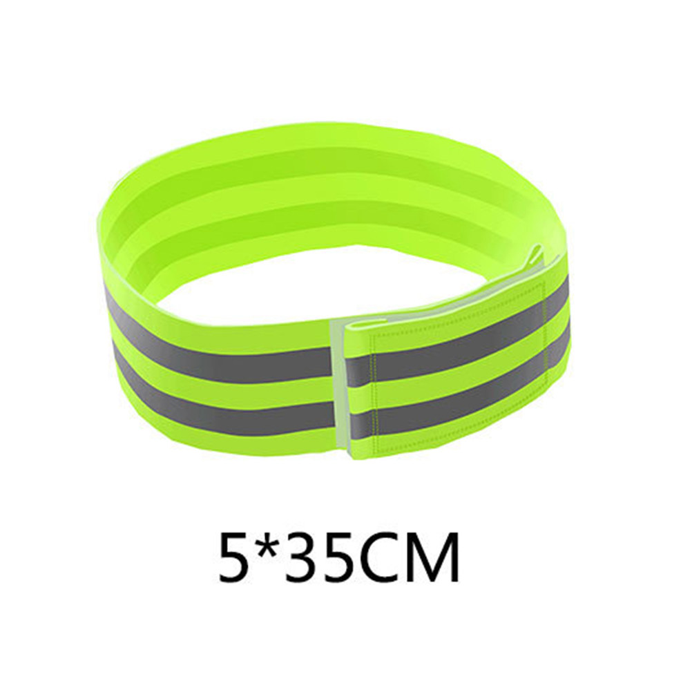 ปลอกแขนสะท้อนแสง 4 ชิ้น ปรับได - Running Gear In The Dark บทวิจารณ์และราคา