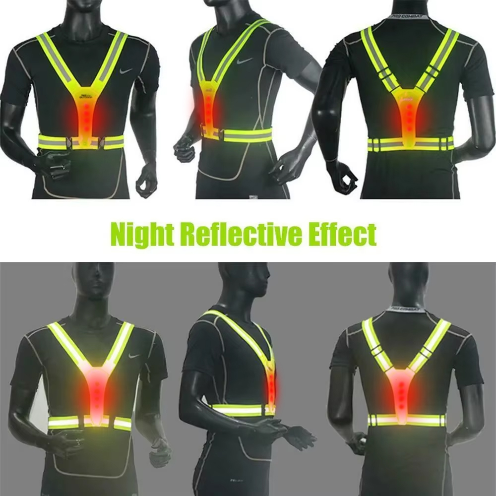 เสื้อกั๊กวิ่ง LED สะท้อนแสง สา - Running Gear Reflective บทวิจารณ์และราคา